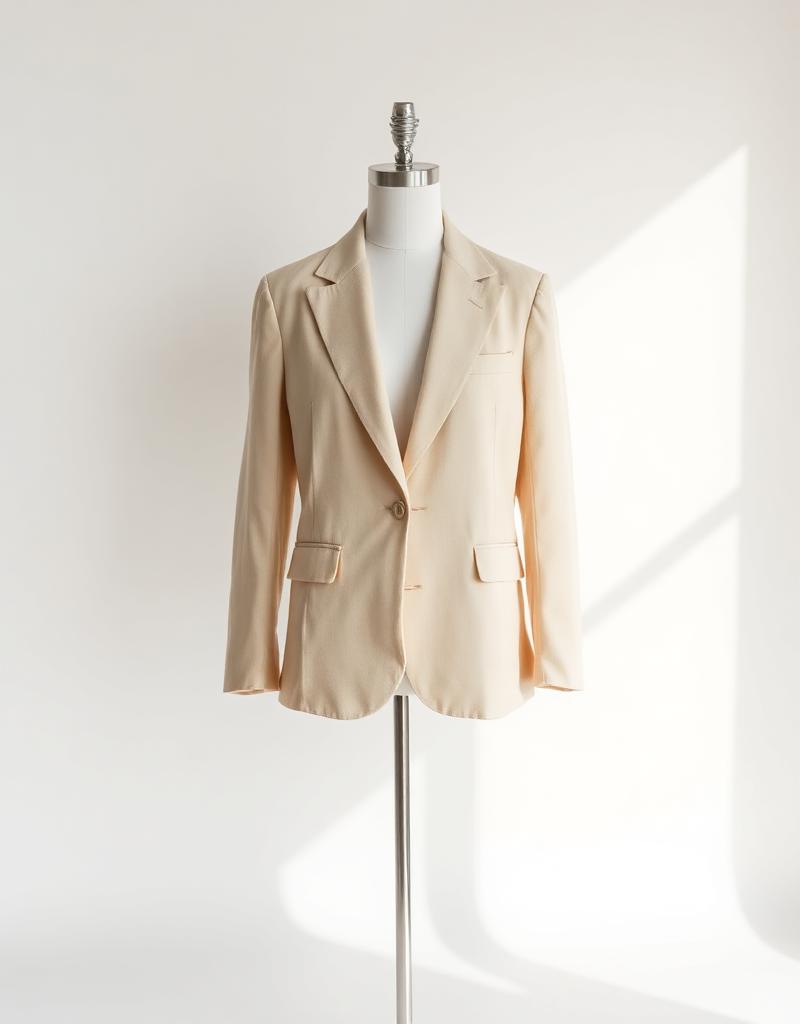 Tailored Linen Blazer